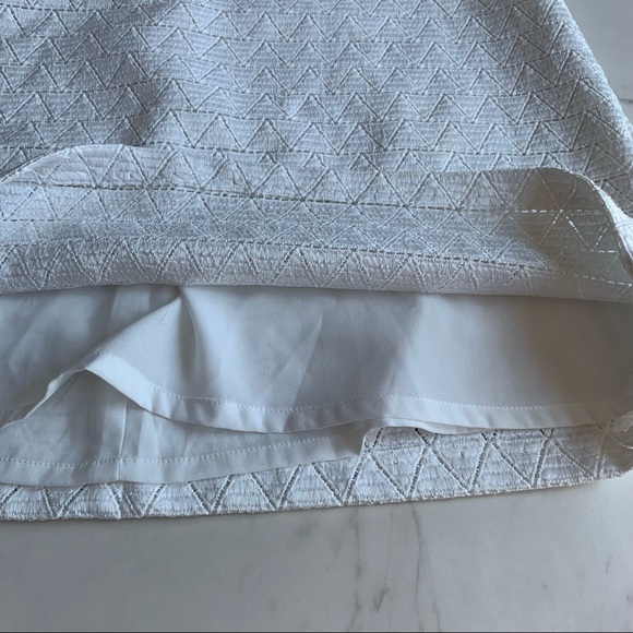 REISS magnolia white eyelet dress open back - Picture 7 of 11